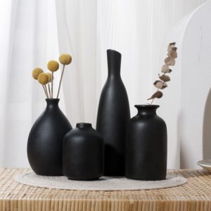 Black Vases